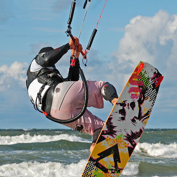 Kite surfing