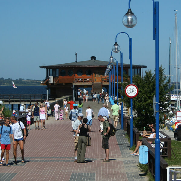 Der Pier in Puck