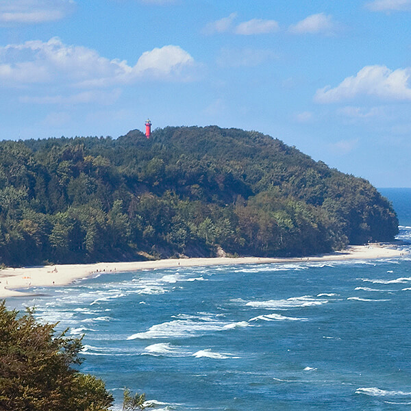 Lighthouse in Rozewie